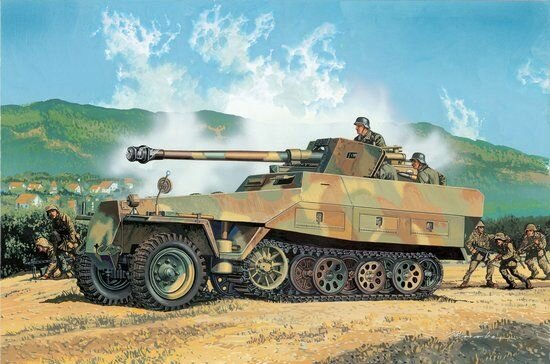 модель Бронетранспортер Sd.Kfz.251/22 Ausf D w Pak 40
